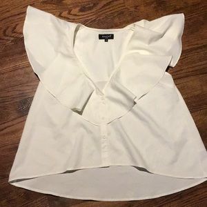 Beulah gorgeous ruffle blouse